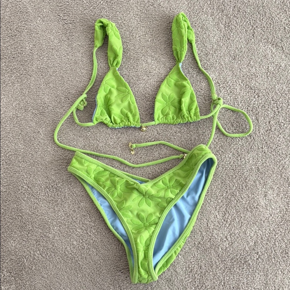 Bydee aus set in verde size s/m
